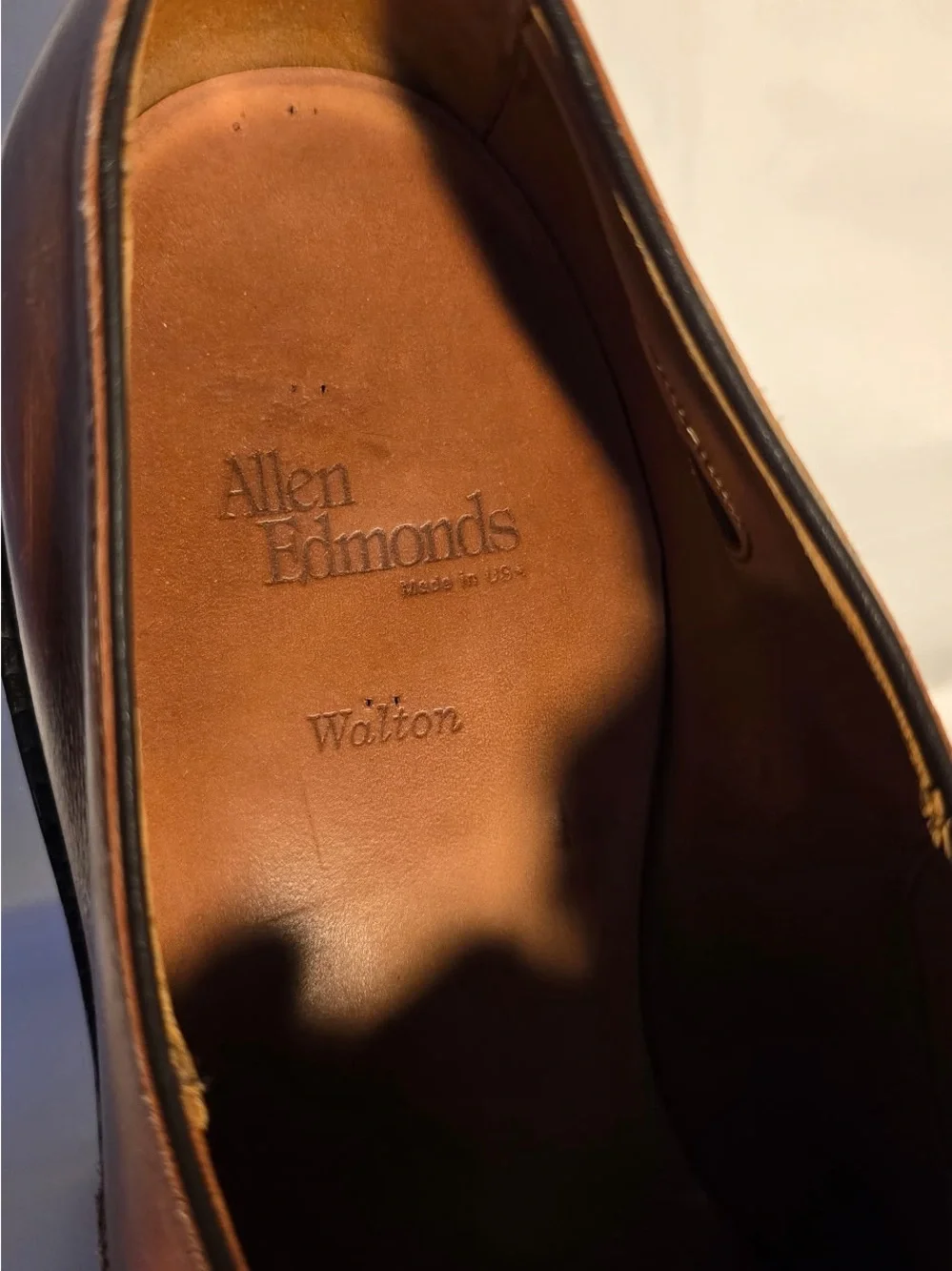 Allen Edmonds crafted leather